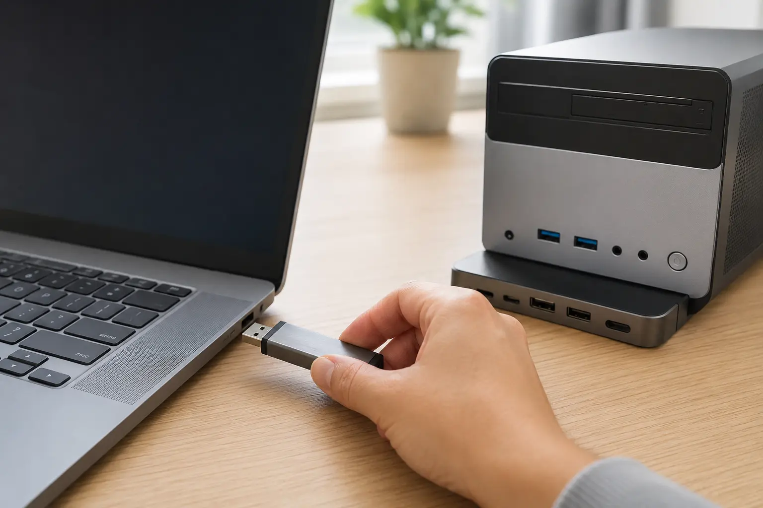 USB 인식 안 됨 다른 포트 다른 PC 연결 확인