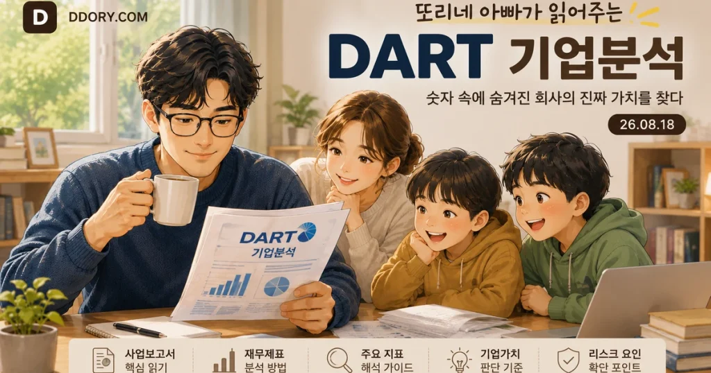 또리닷컴 DART 기업분석 시리즈 가족 분위기 대표 썸네일