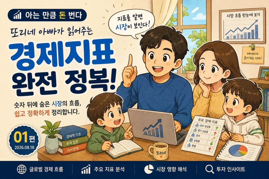 PMI 지수 보는 법 경제지표 시리즈 대표 이미지