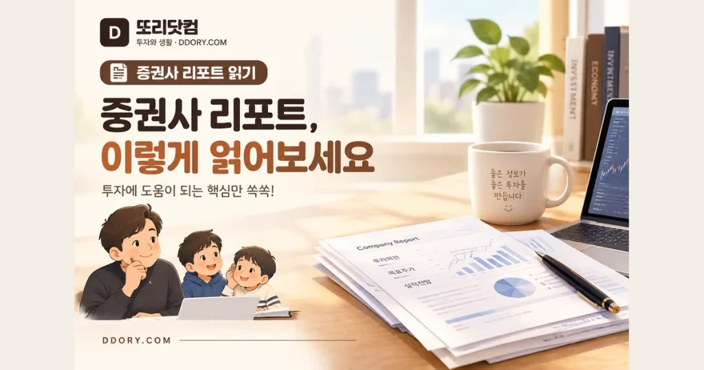 또리닷컴 증권사 리포트 시리즈 가족형 대표 썸네일