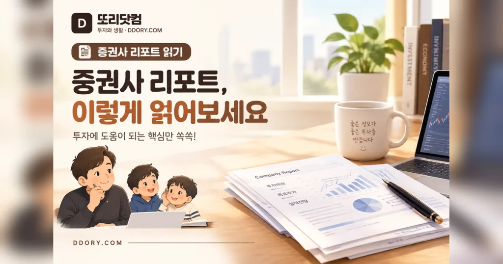 또리닷컴 증권사 리포트 읽는 법 시리즈 대표 썸네일