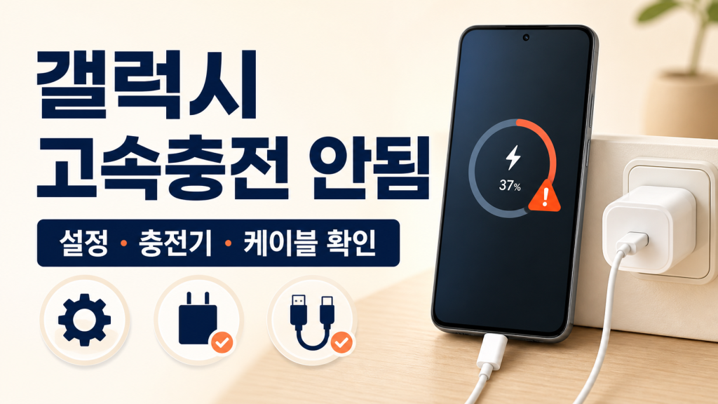 갤럭시 무선충전 핵심 정리